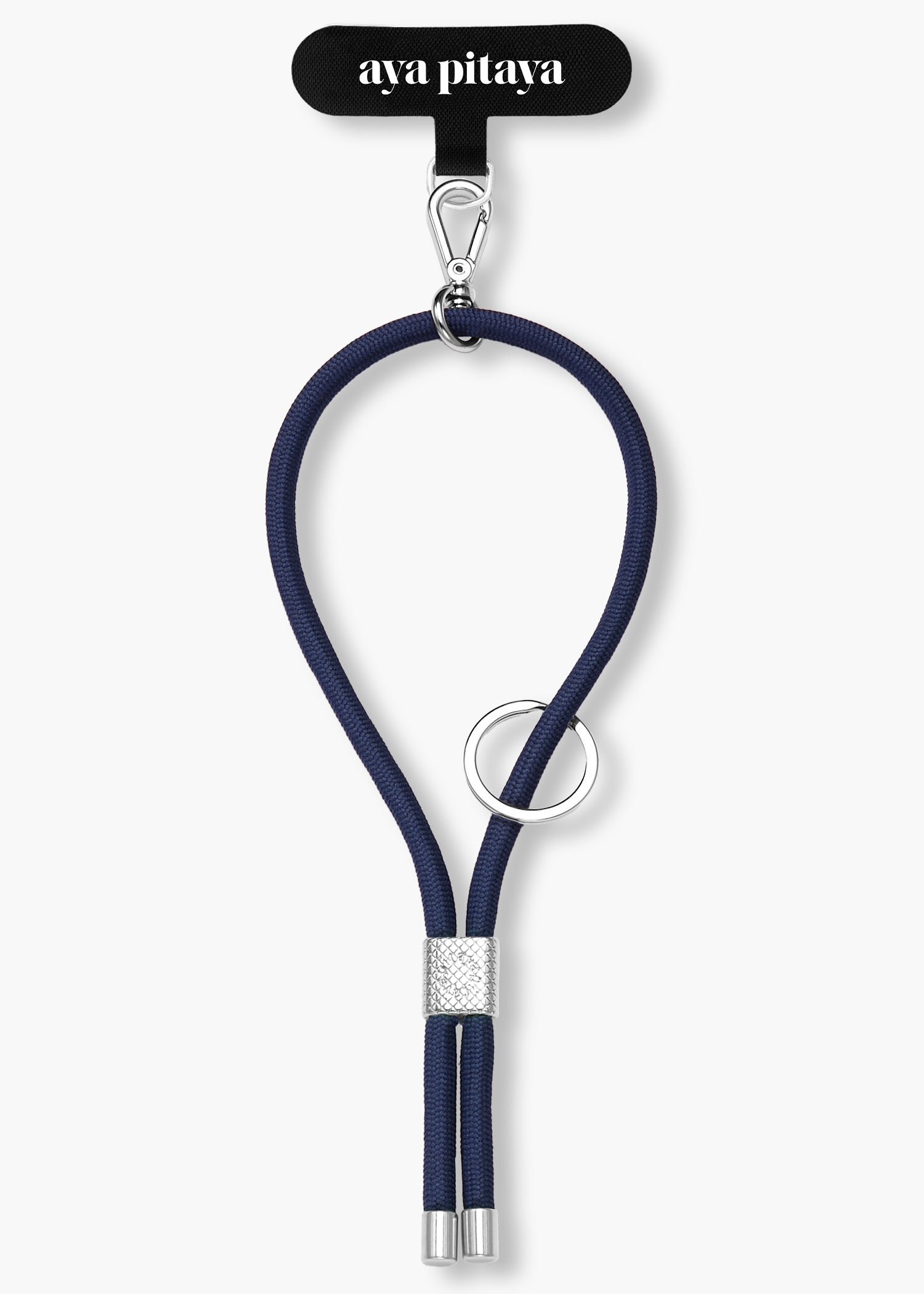Alça de Mão Oceânica + Case para iPhone Azul Marinho